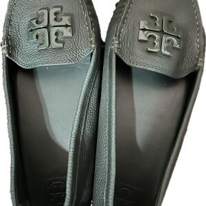 Tory Burch Women's Dark Green Loafers